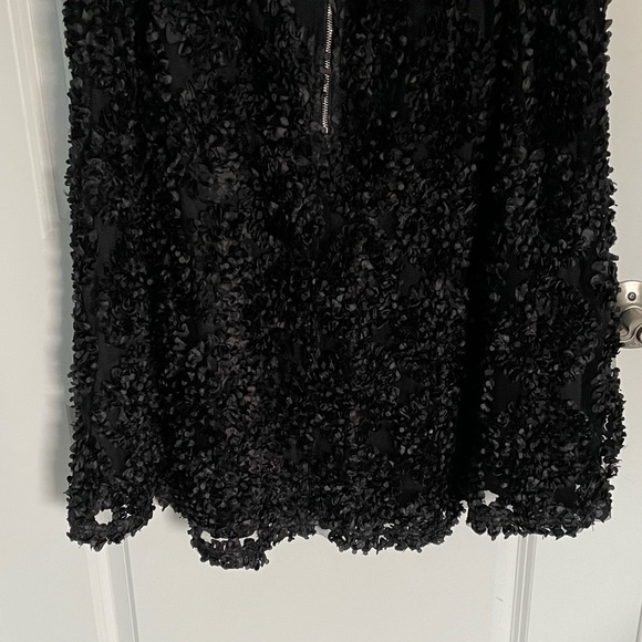 Ina applique 3D Floral Tulle Circle Skirt black 18747 - Picture 6 of 9